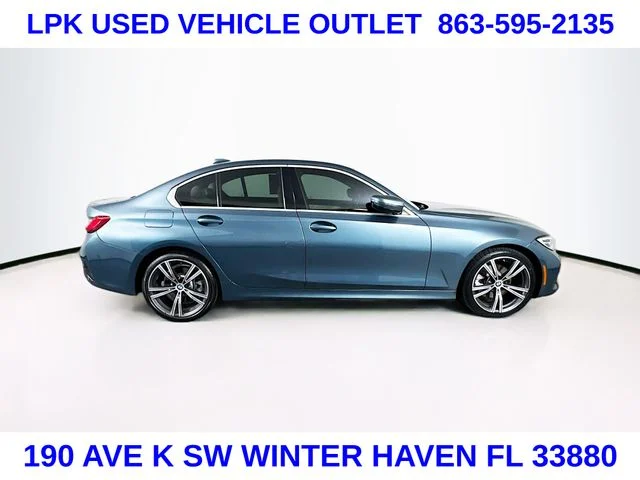 Certified Used 2020 Blue BMW 330i image 8