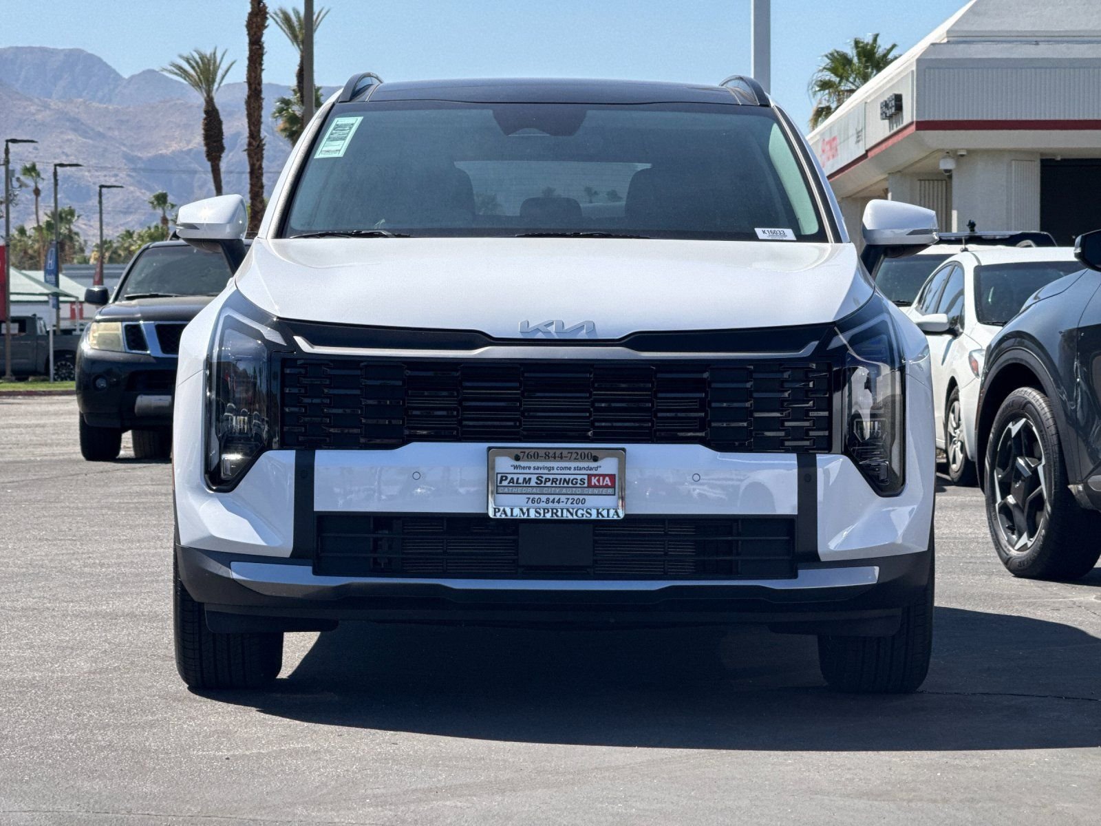 New 2026 Glacial White Pearl Kia EX image 8