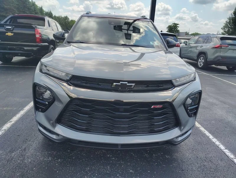 Used 2023 Sterling Gray Metallic Chevrolet RS image 2