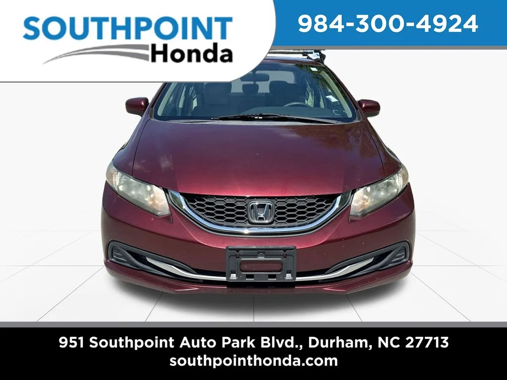 Used 2014 Honda Civic LX with VIN 2HGFB2F57EH519201 for sale in Durham, NC