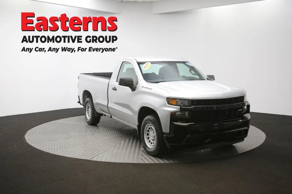 Used 2020 Silver Chevrolet WT image 47