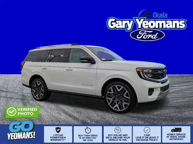 New 2026 White Ford Platinum image 1