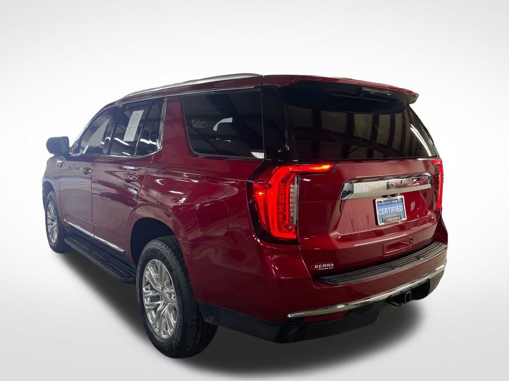 Used 2023 Volcanic Red Tintcoat GMC SLT image 3