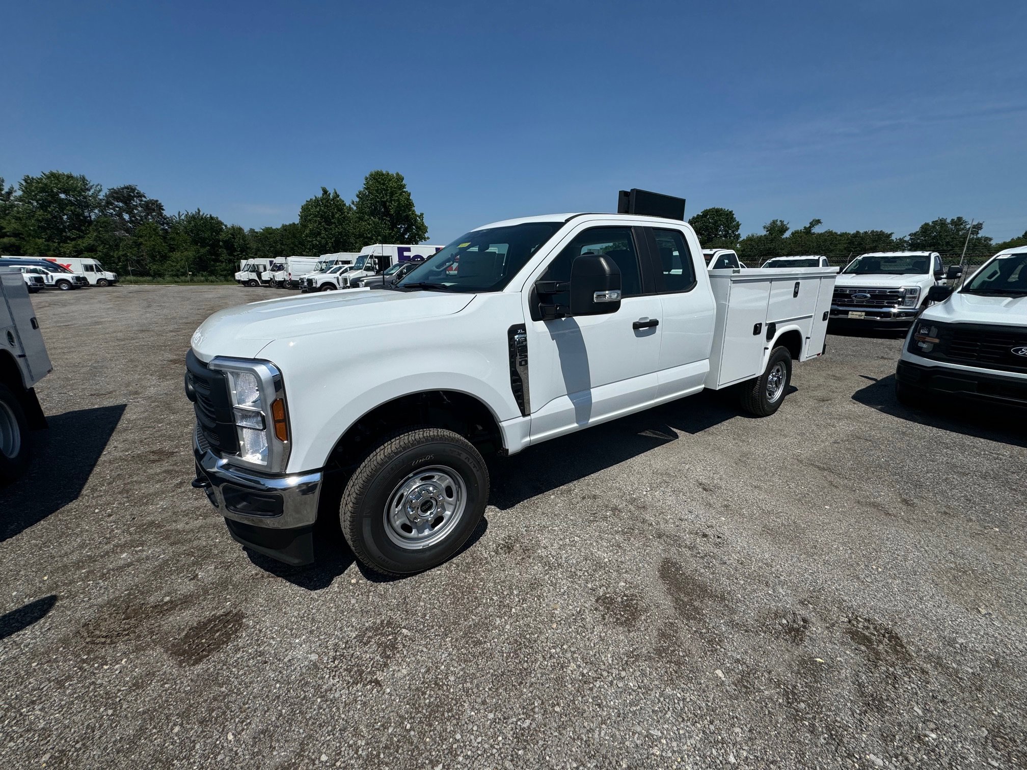 New 2026 Oxford White Ford F-250® XL image 2