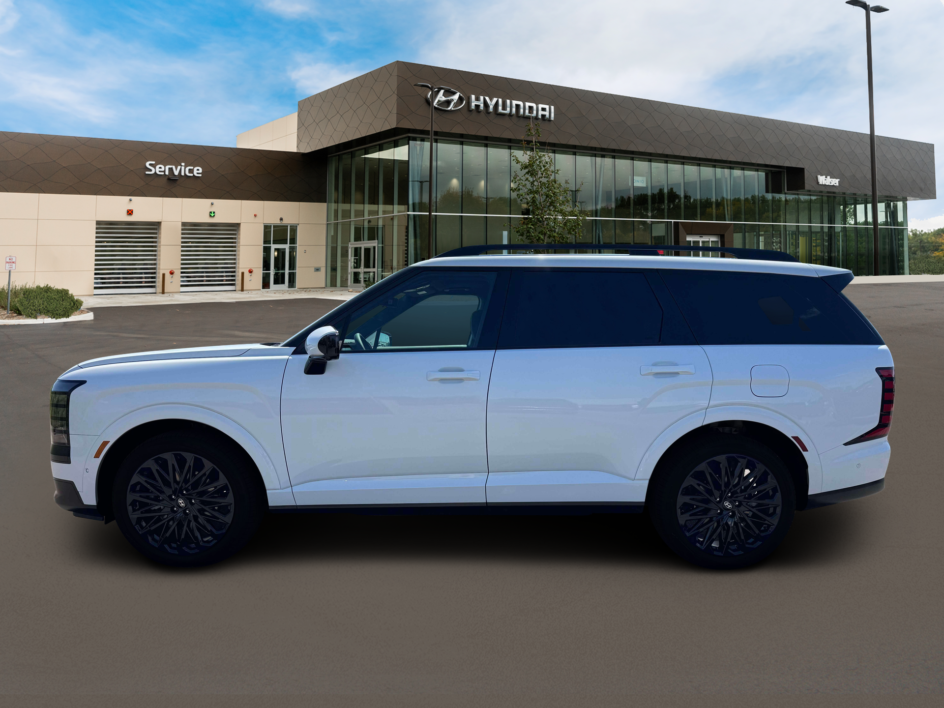 New 2027 Creamy White Pearl Hyundai Calligraphy Black Ink AWD image 16