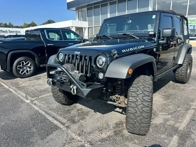 Used 2015 Black Jeep Unlimited Rubicon image 4