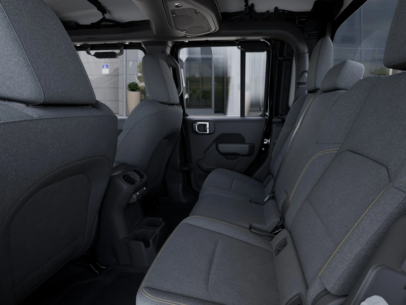 New 2026 Black Clear-Coat Exterior Paint Jeep Sport S image 49