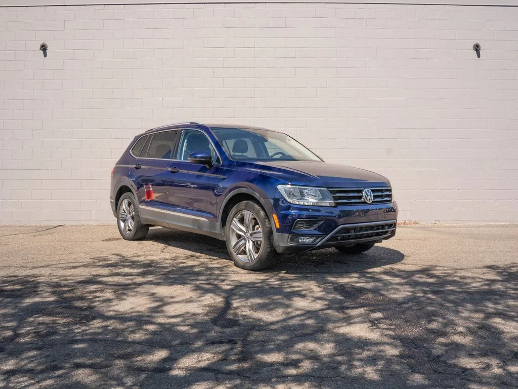Used 2021 Blue Volkswagen 2.0T SEL image 9