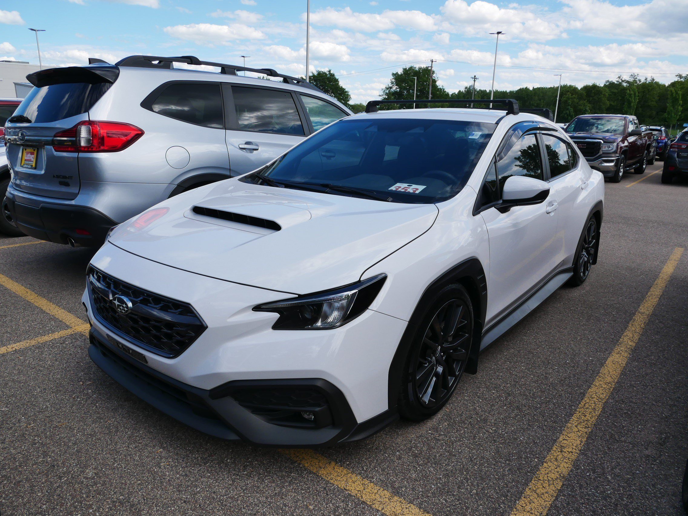 Used 2023 Ceramic White Subaru Premium image 2