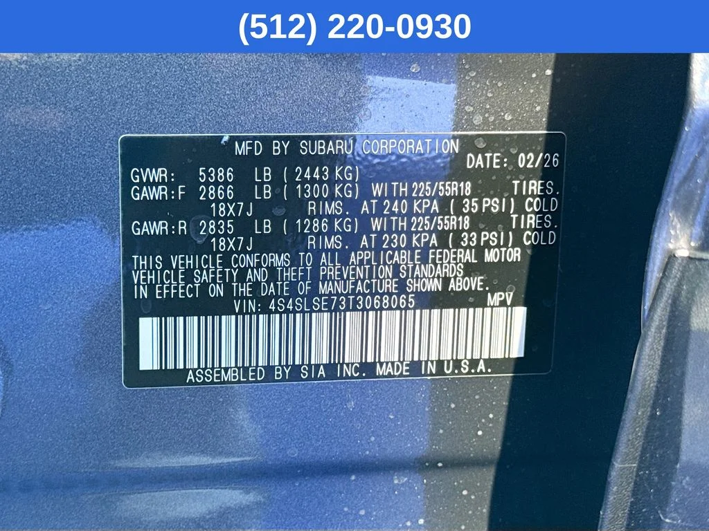 New 2026 MAGNETITE GRAY METALLIC Subaru Premium Hybrid image 41