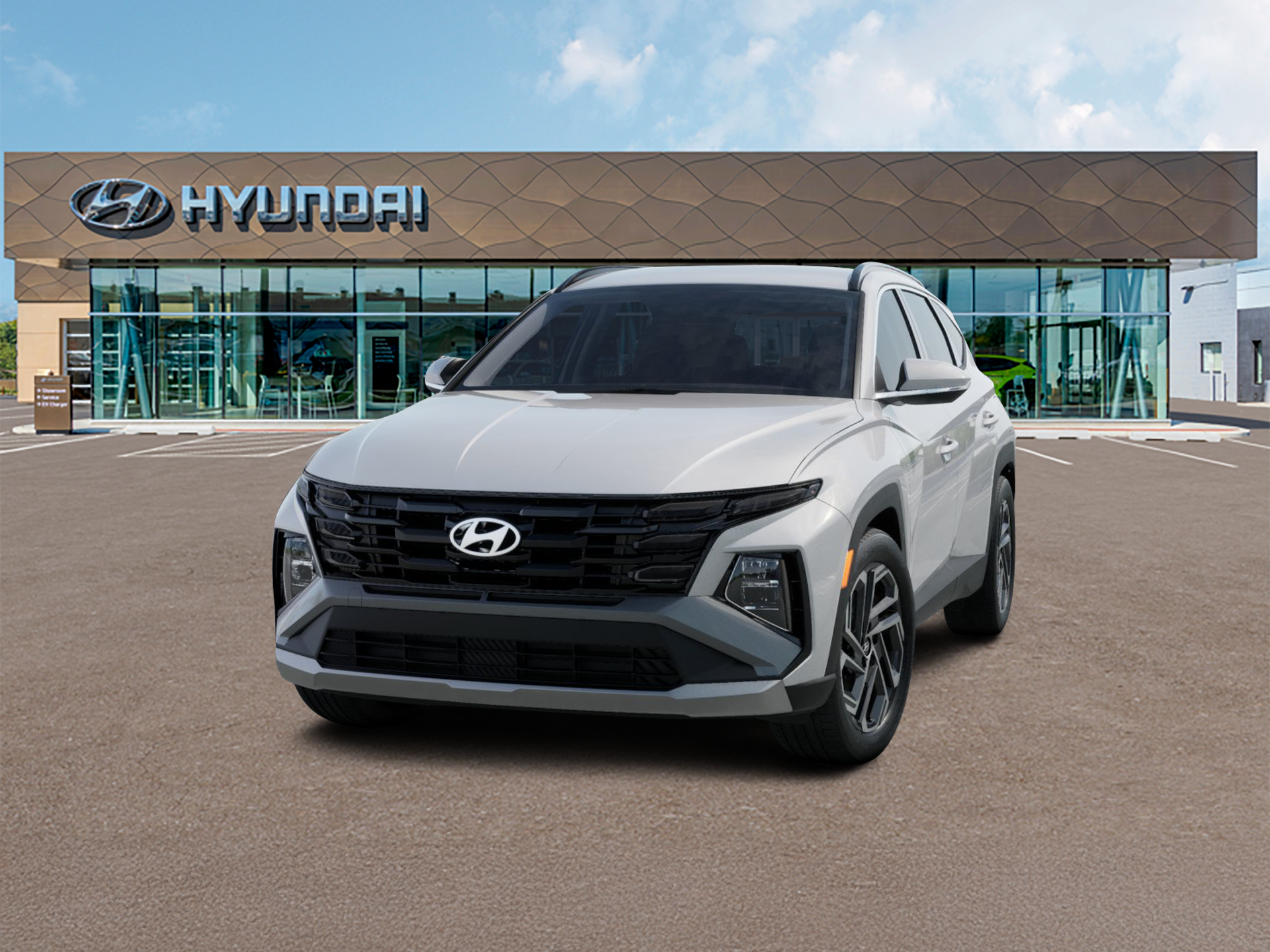 New 2026 White Pearl Hyundai SEL Plus AWD image 1
