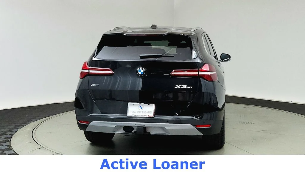 Used 2025 Black Sapphire Metallic BMW 30 xDrive image 6