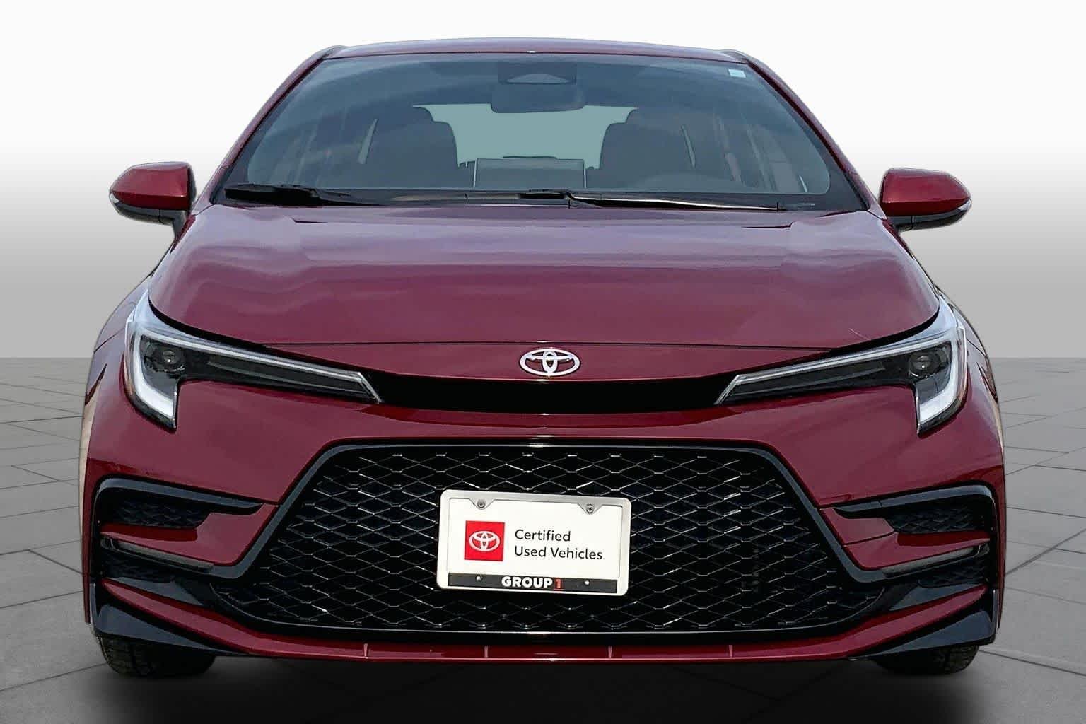 Used 2026 Ruby Flare Pearl Toyota Hybrid SE image 4
