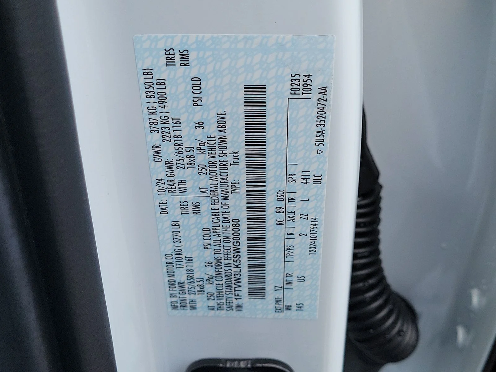 Certified Used 2025 White Ford XLT image 31