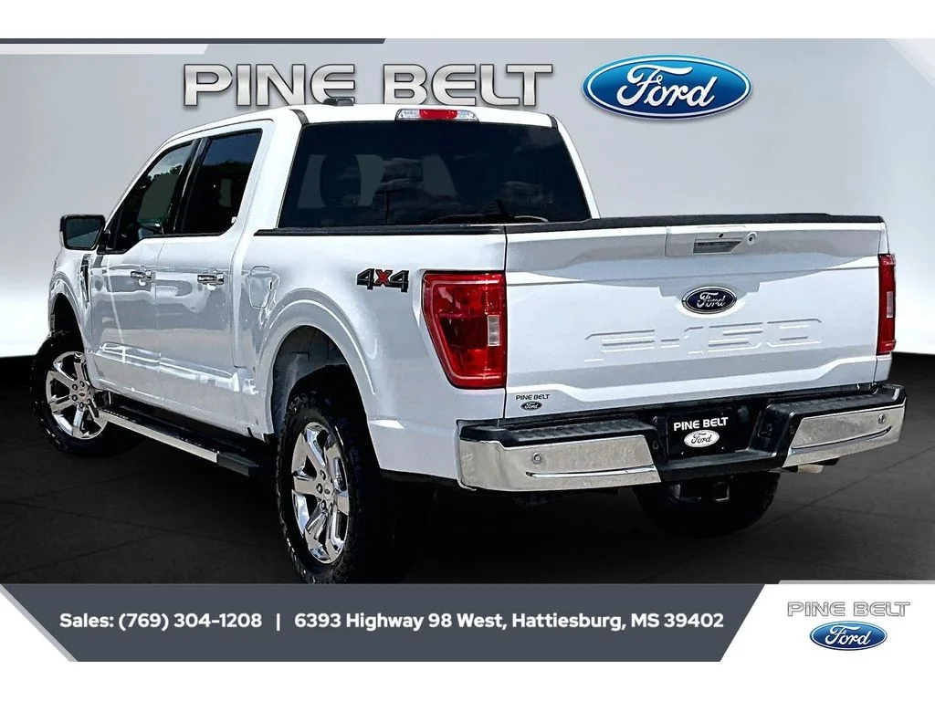 Used 2023 Oxford White Ford XLT image 2