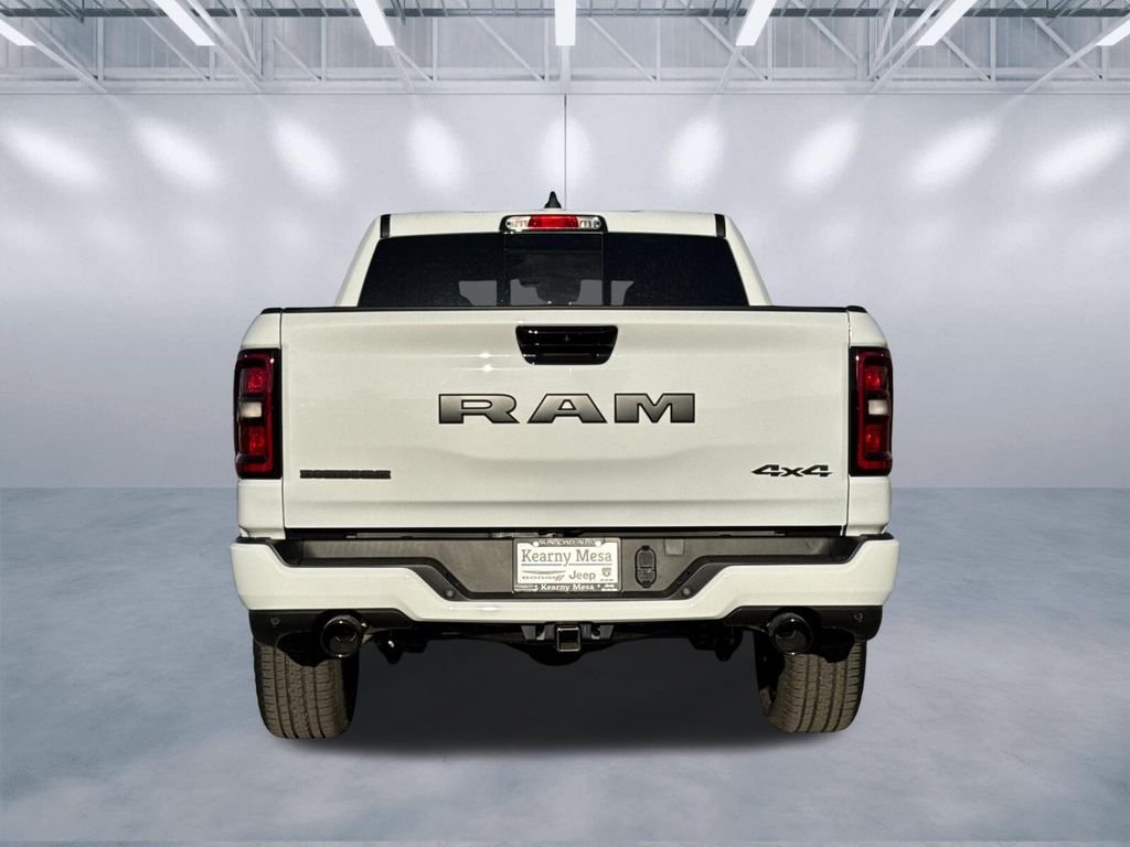 New 2026 Bright White Clear-Coat Exterior Paint RAM Big Horn image 5