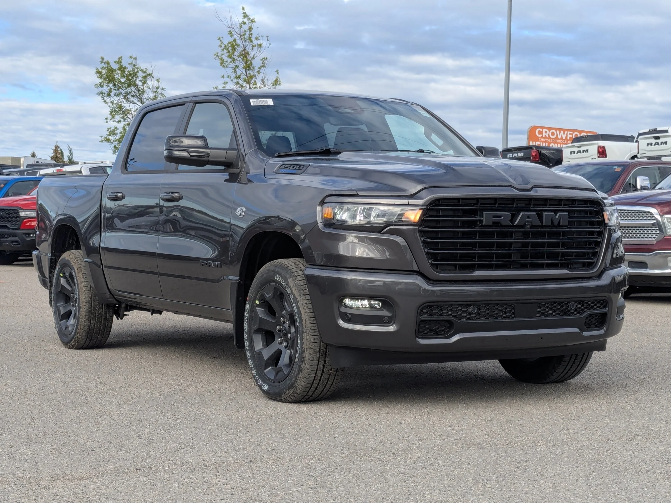 New 2026 Grey RAM Sport - - Sport Perf Hood - 3.92 Rear Axle - Trailer Sway Control - Hill Start Assist & More! image 2
