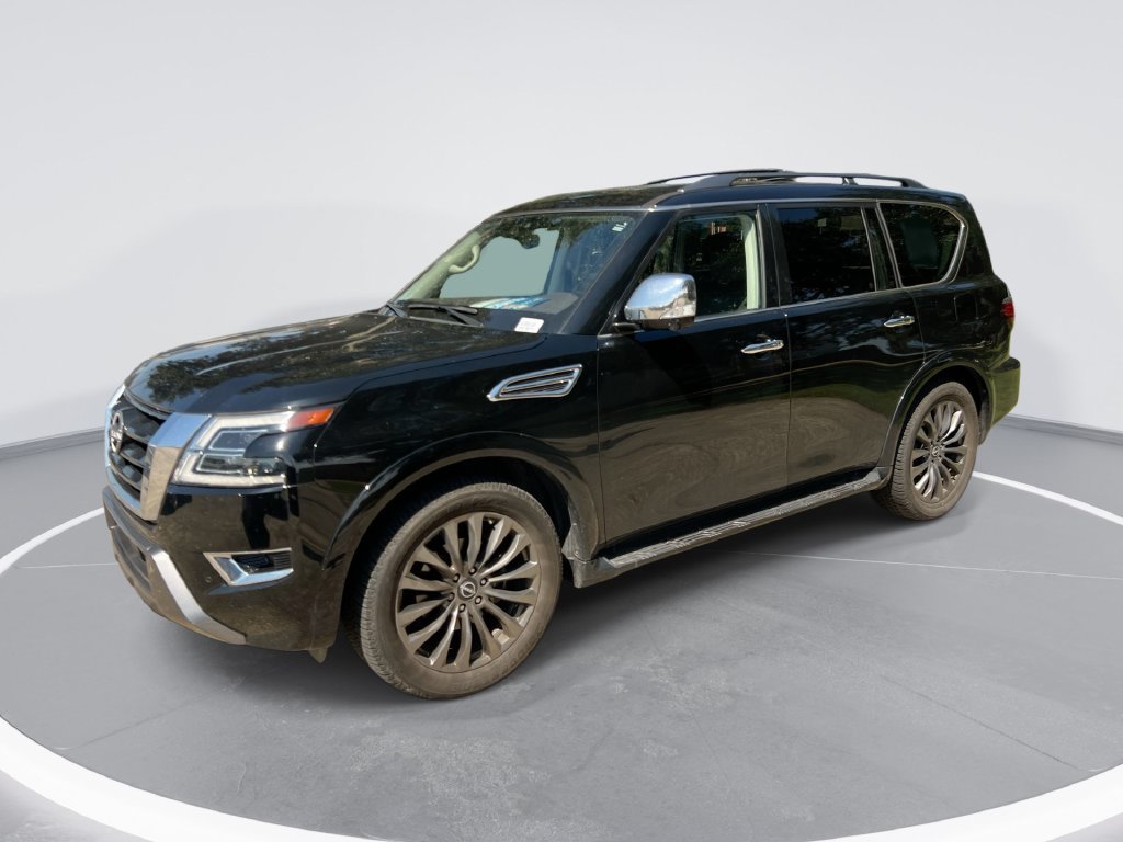 Used 2023 Black Nissan Platinum image 1