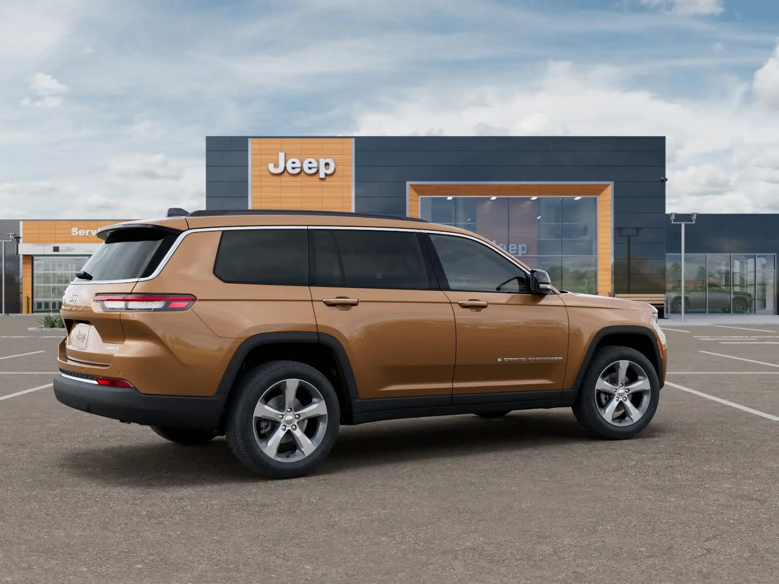 New 2026 Copper Shino Metallic Clearcoat Jeep Limited image 4