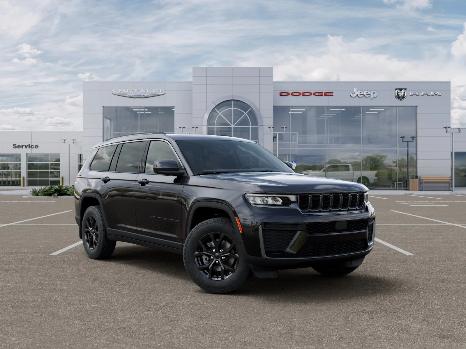 New 2026 Diamond Black Crystal Pearl-Coat Exterior Paint Jeep Altitude image 33