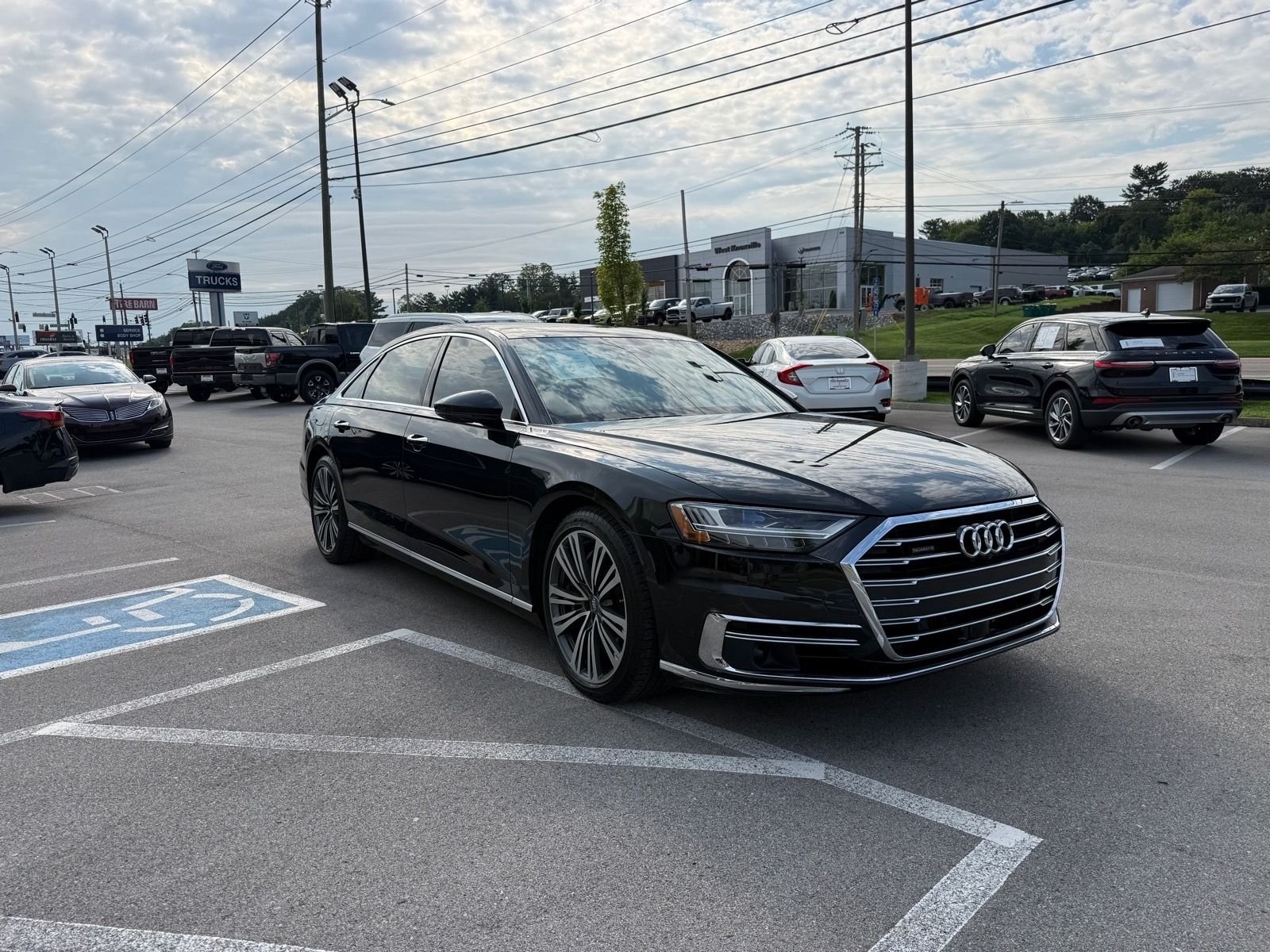 Used 2019 Vesuvius Gray Metallic Audi L 60 image 8