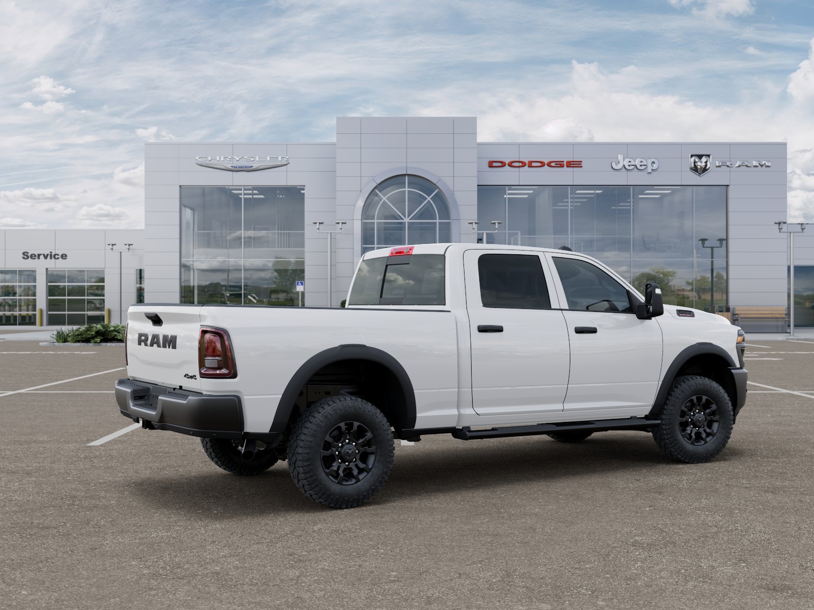 New 2026 Bright White Clearcoat RAM Tradesman image 43