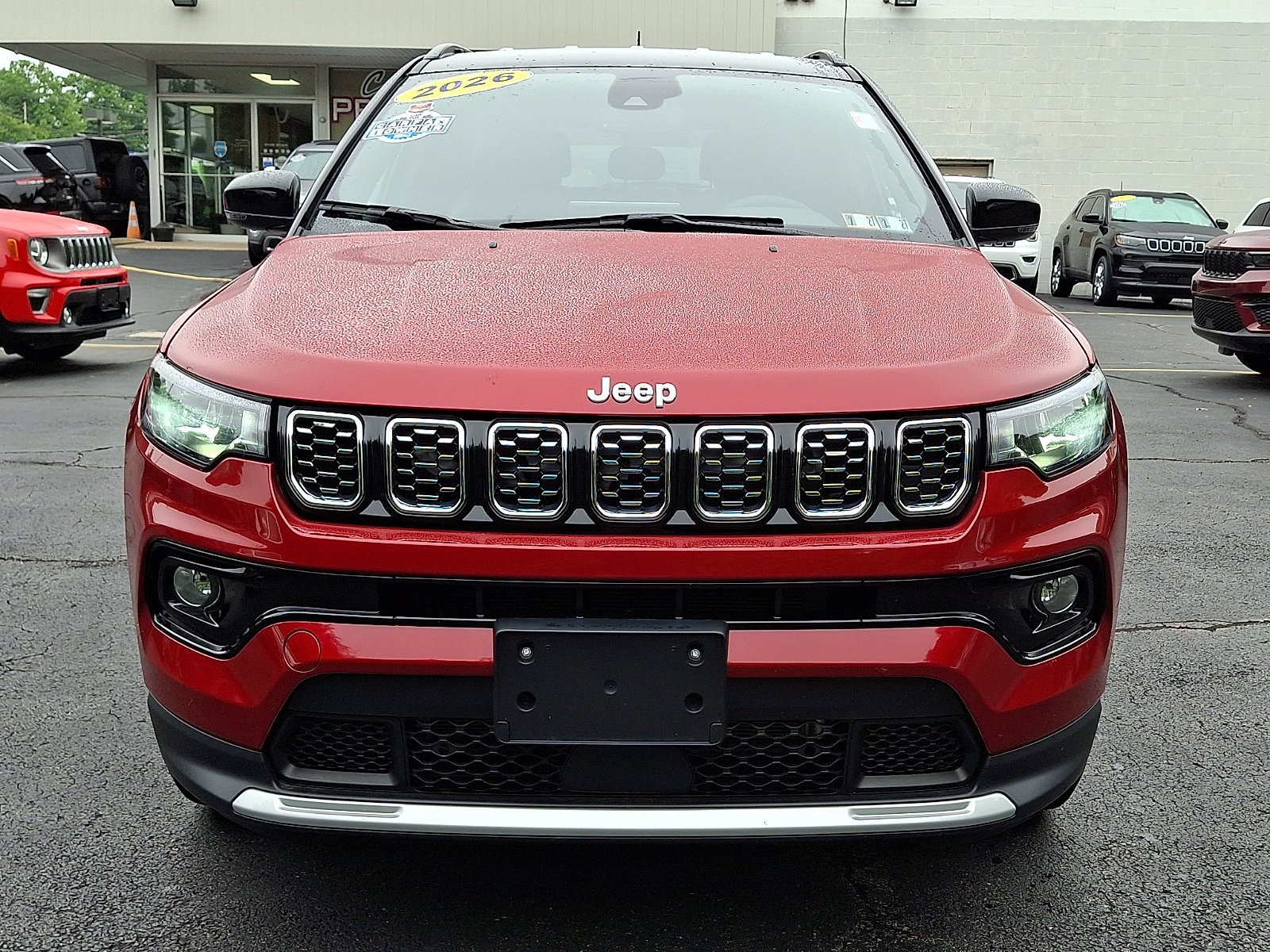Certified Used 2026 Red Hot Pearlcoat Jeep Limited image 2