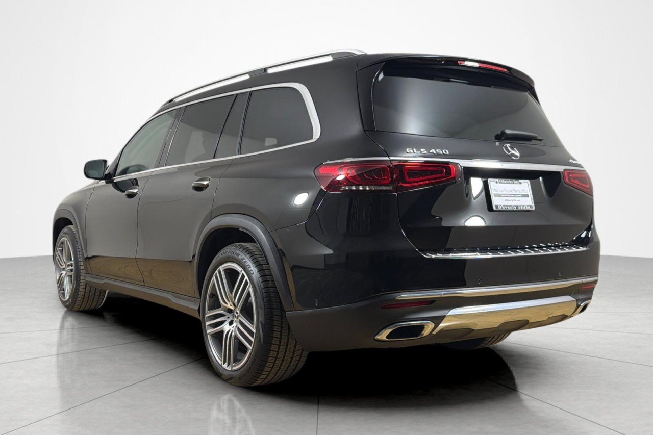 Certified Used 2023 Obsidian Black Metallic Mercedes-Benz GLS 450 image 3