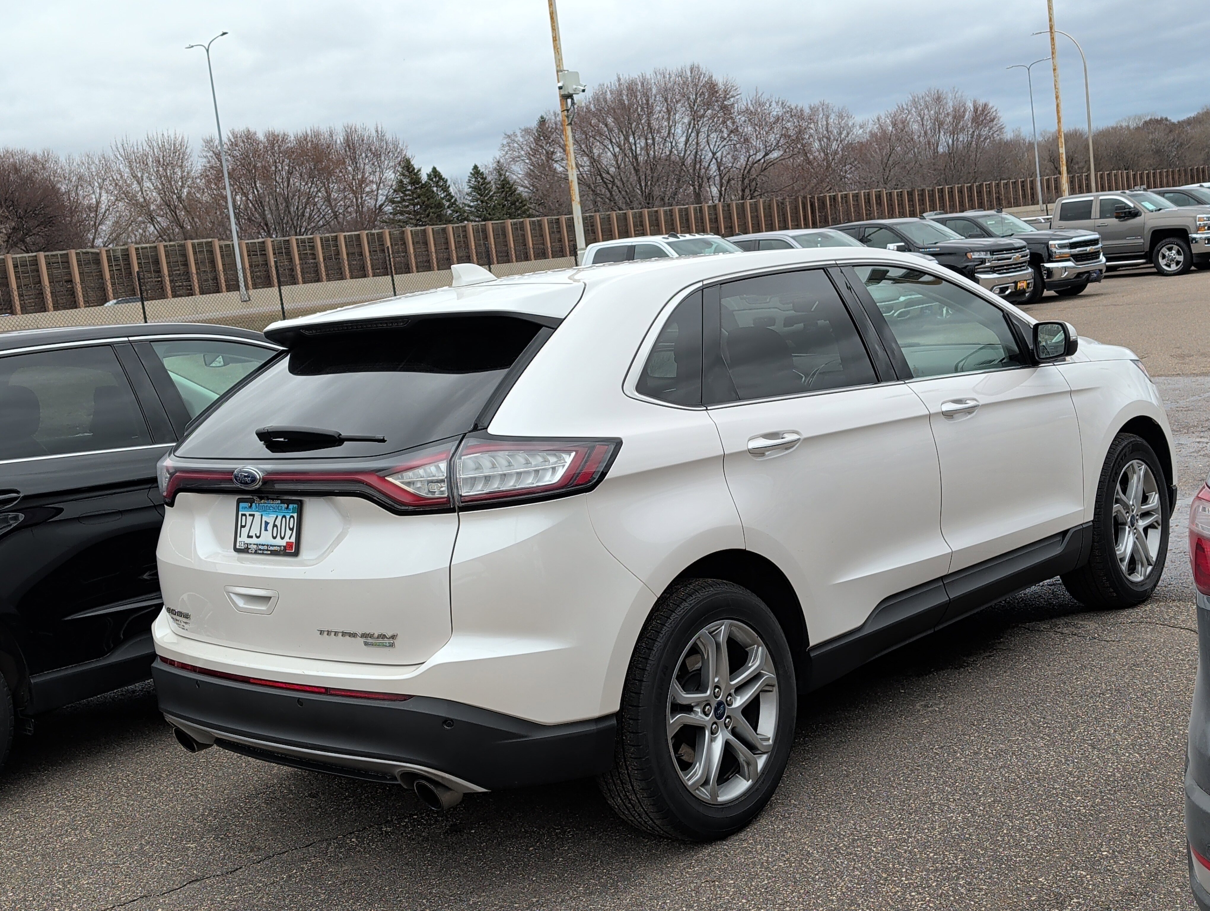 Used 2017 Ford Edge Titanium with VIN 2FMPK3K97HBB05937 for sale in Coon Rapids, Minnesota