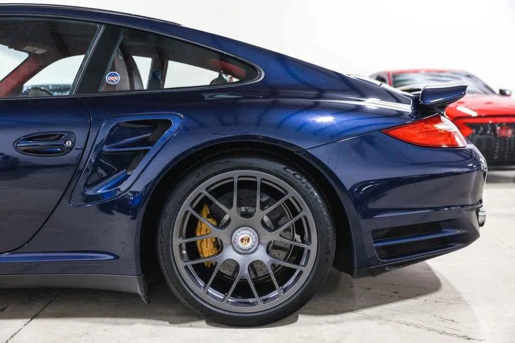 Used 2011 Blue Porsche Turbo S image 7