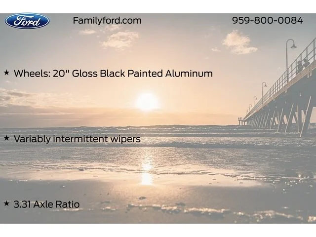 New 2026 Agate Black Metallic Ford XLT image 51