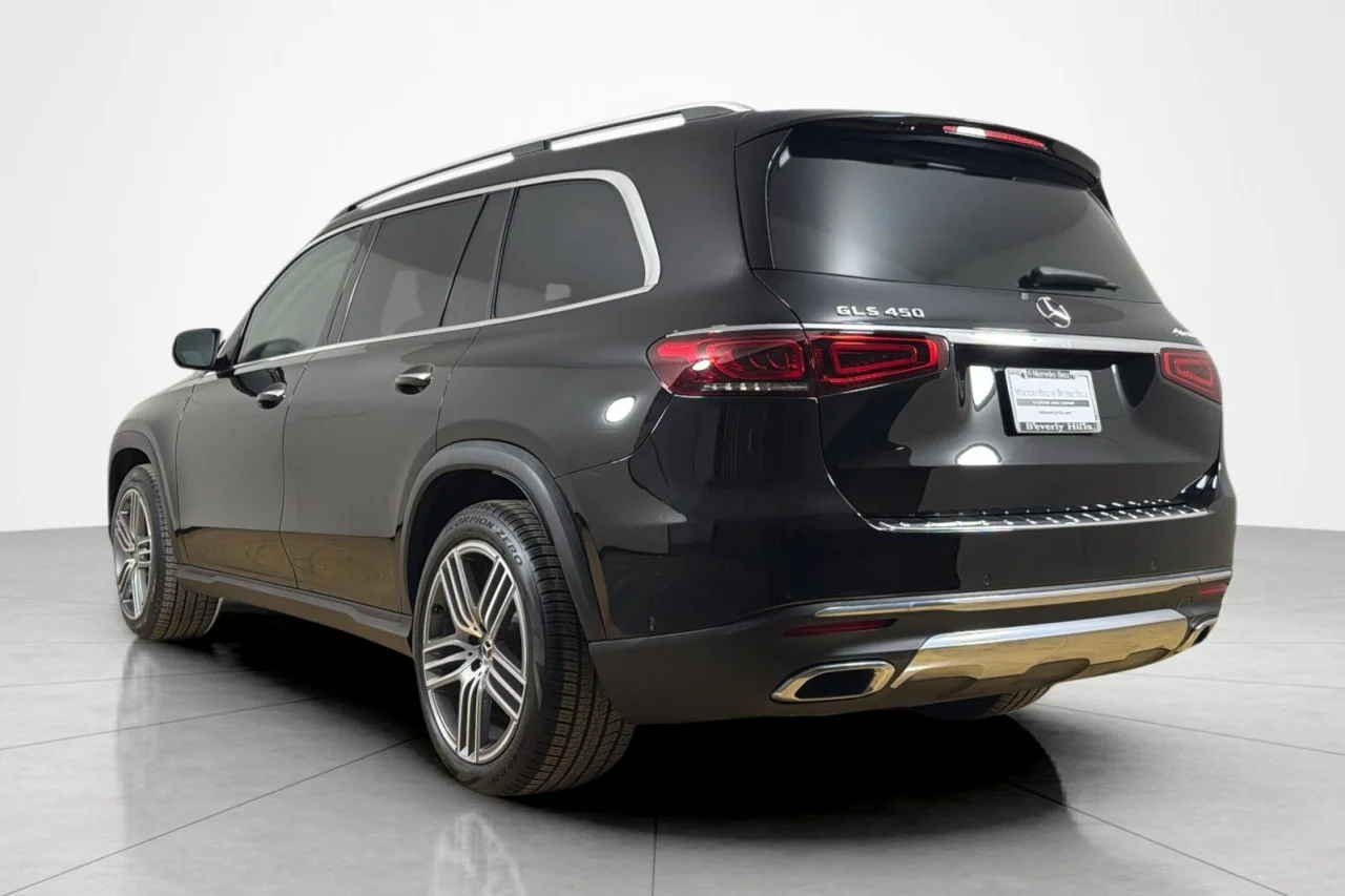 Certified Used 2023 Obsidian Black Metallic Mercedes-Benz GLS 450 image 3