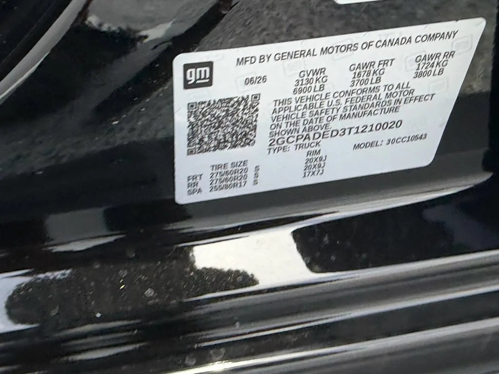 New 2026 Black Chevrolet RST image 13