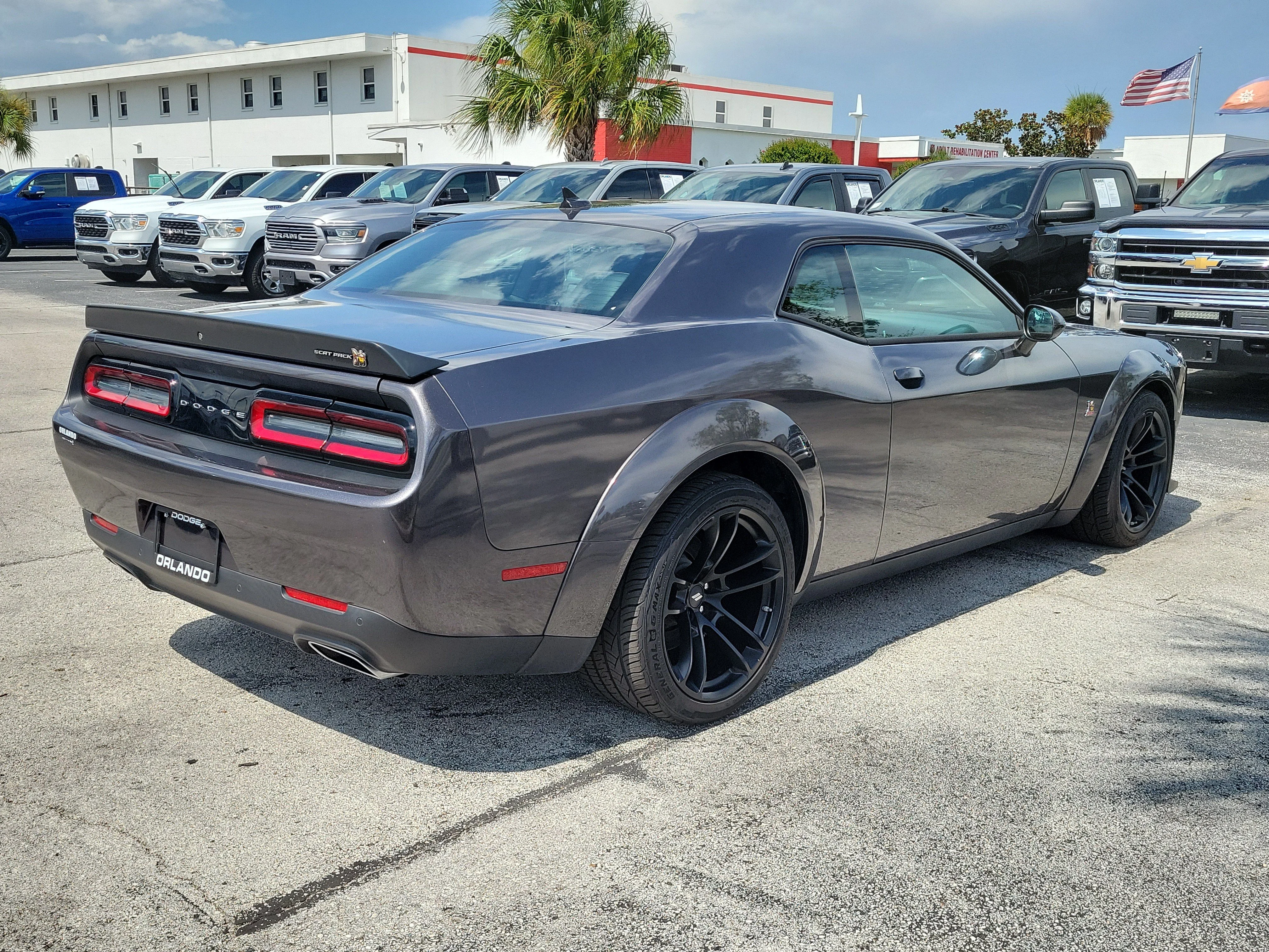 Used 2021 Granite Pearlcoat Dodge R/T Scat Pack Widebody image 7