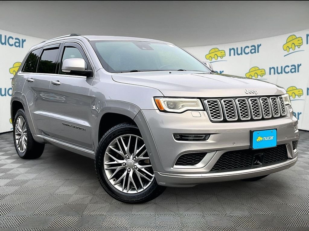 Used 2018 Billet Silver Metallic Clearcoat Jeep Summit image 1