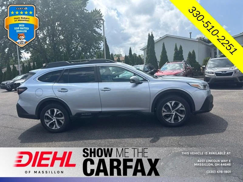 Used 2020 Silver Subaru Limited image 2