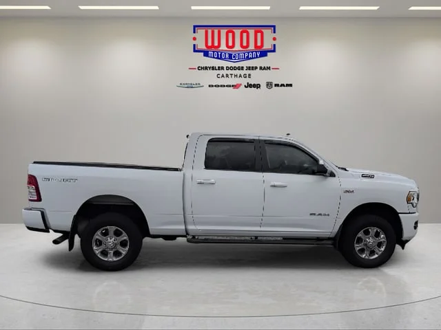 Used 2019 Bright White Clearcoat Ram Big Horn image 2