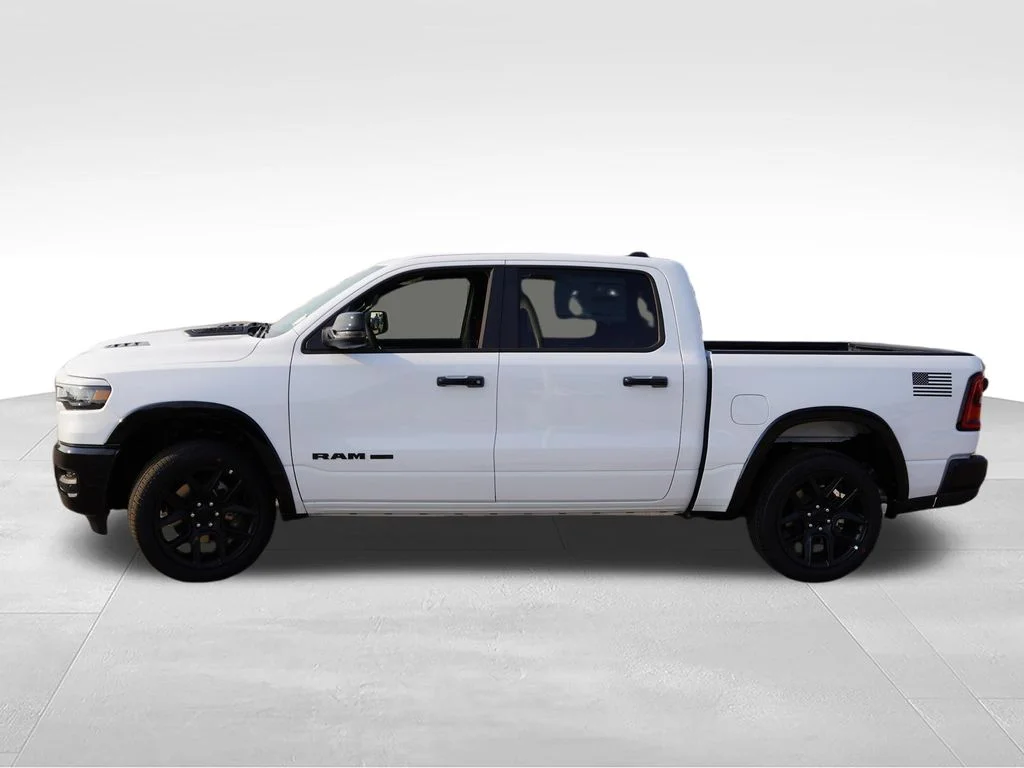 New 2026 Bright White Clear-Coat Exterior Paint RAM Laramie image 6