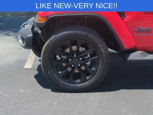 Used 2025 Red Jeep Sahara 4xe image 10