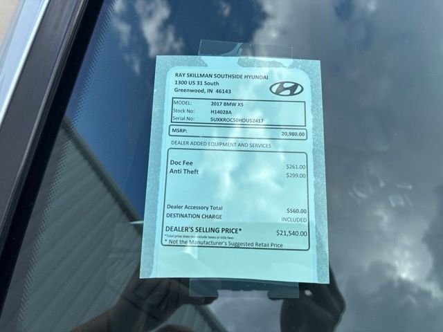 Used 2017 Silver BMW xDrive35i image 2