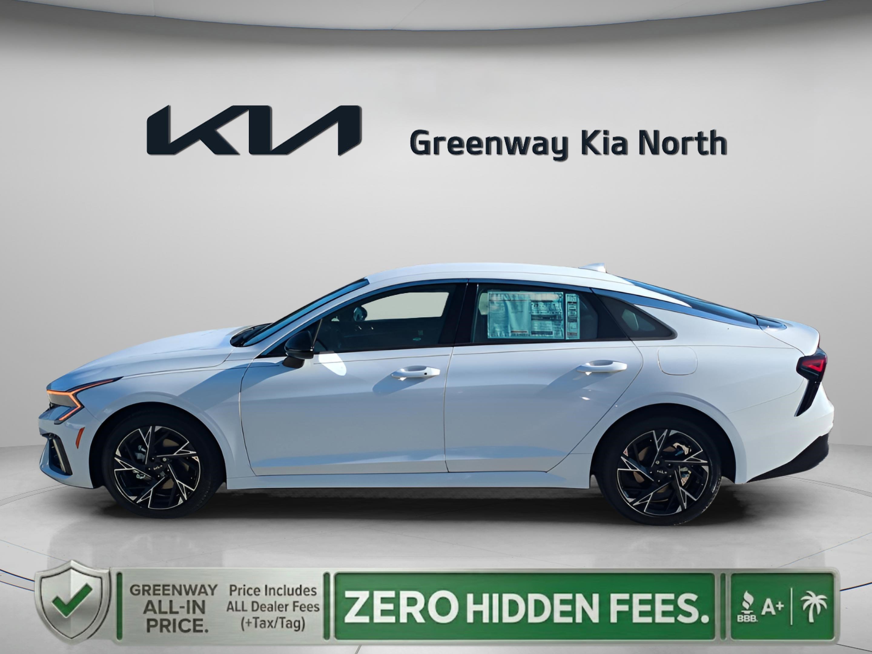 New 2026 Snow White Pearl Kia GT-Line FWD image 5