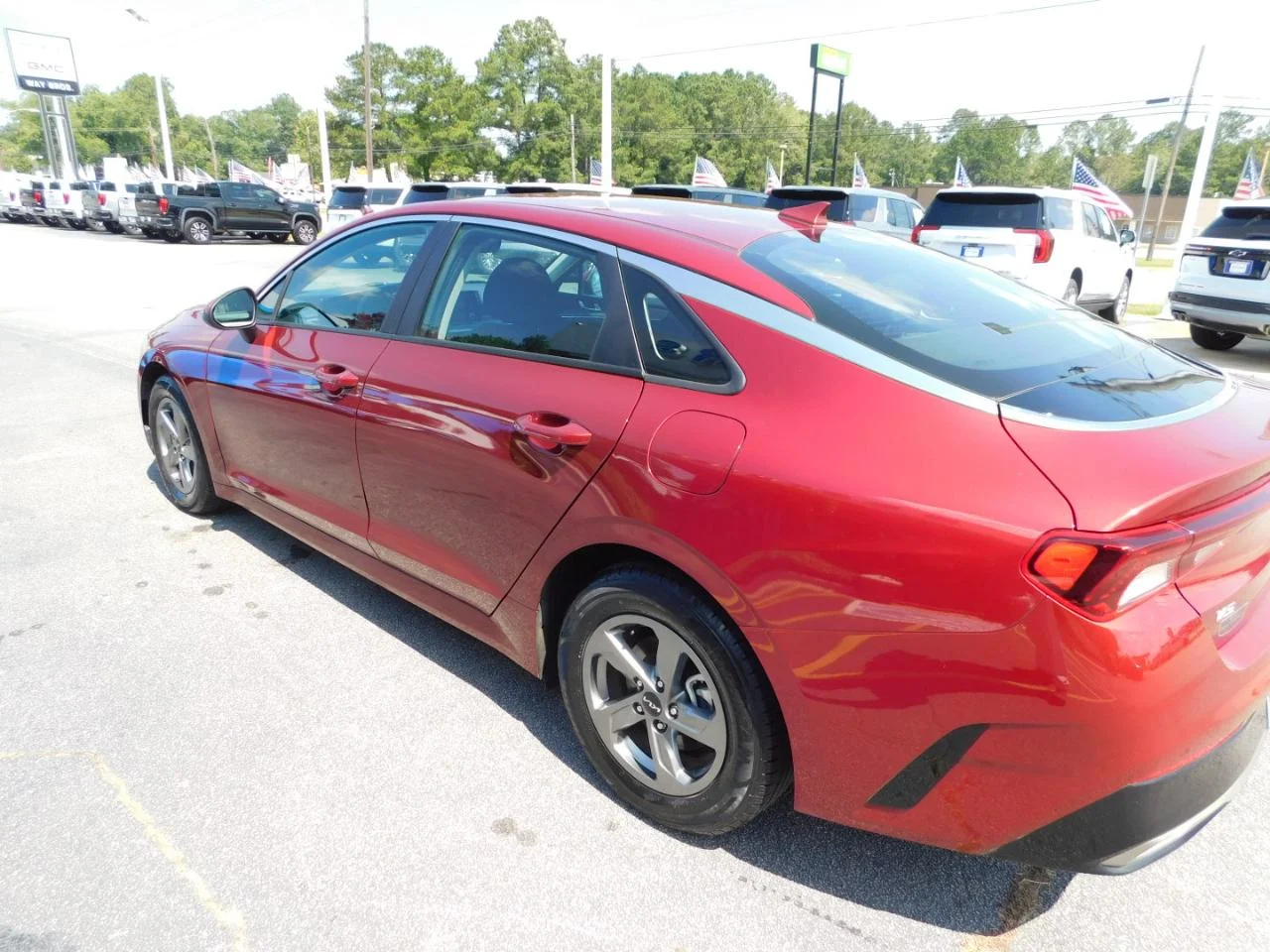 Used 2023 Burgundy Kia LXS AUTO FWD image 6