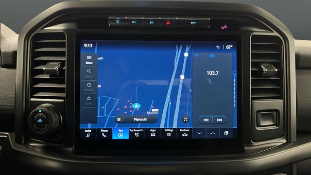Used 2024 Antimatter Blue Metallic Ford XLT image 13