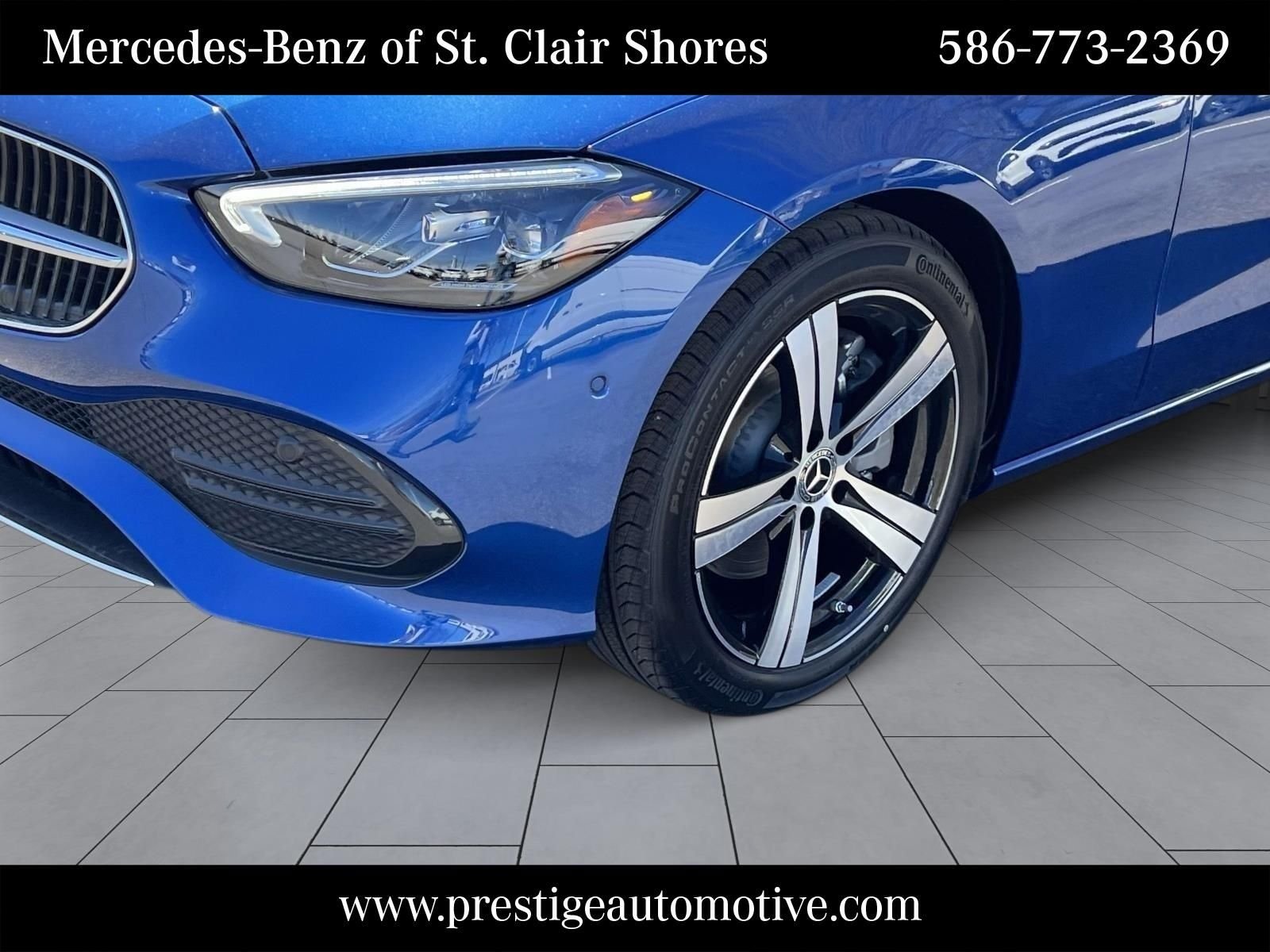 Certified Used 2025 Blue Mercedes-Benz C 300 image 9