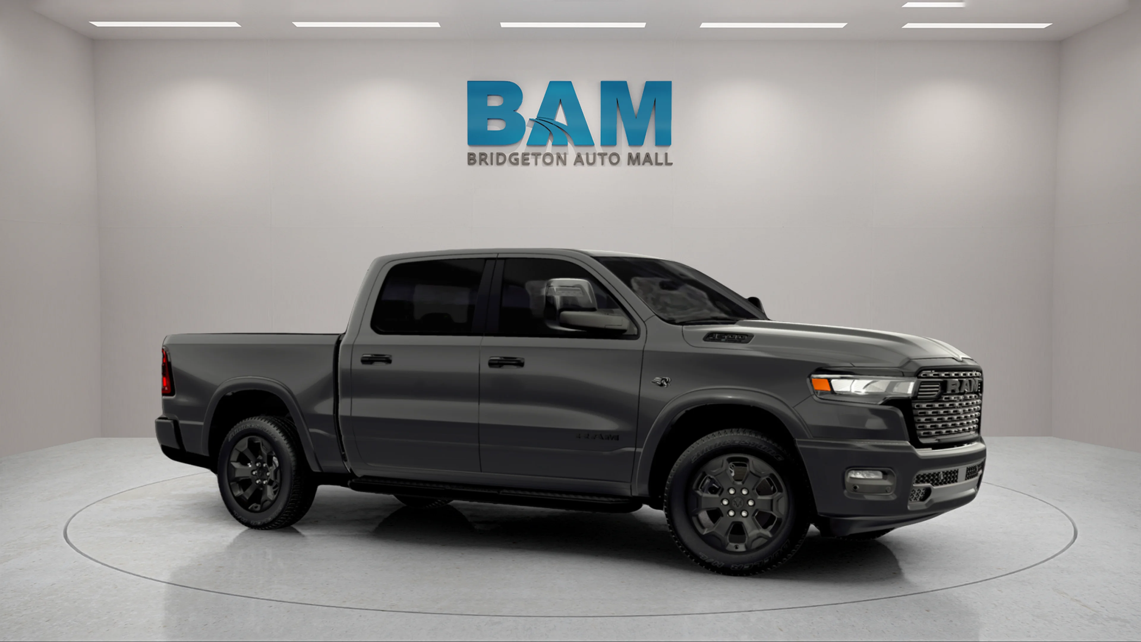 New 2026 Granite Crystal Metallic Clear-Coat Exterior Paint RAM Big Horn image 2
