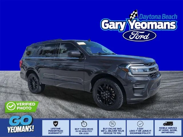 Certified Used 2023 Black Ford XLT image 1