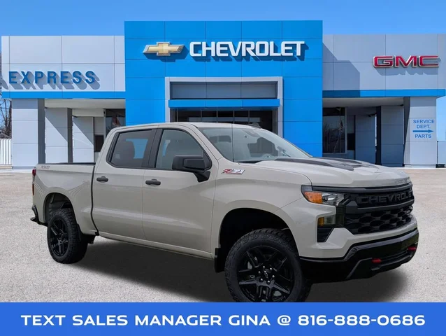 New 2026 Chevrolet Silverado 1500 Custom Trail Boss