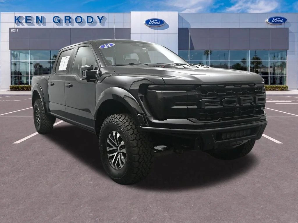 Used 2024 Black Ford Raptor image 1