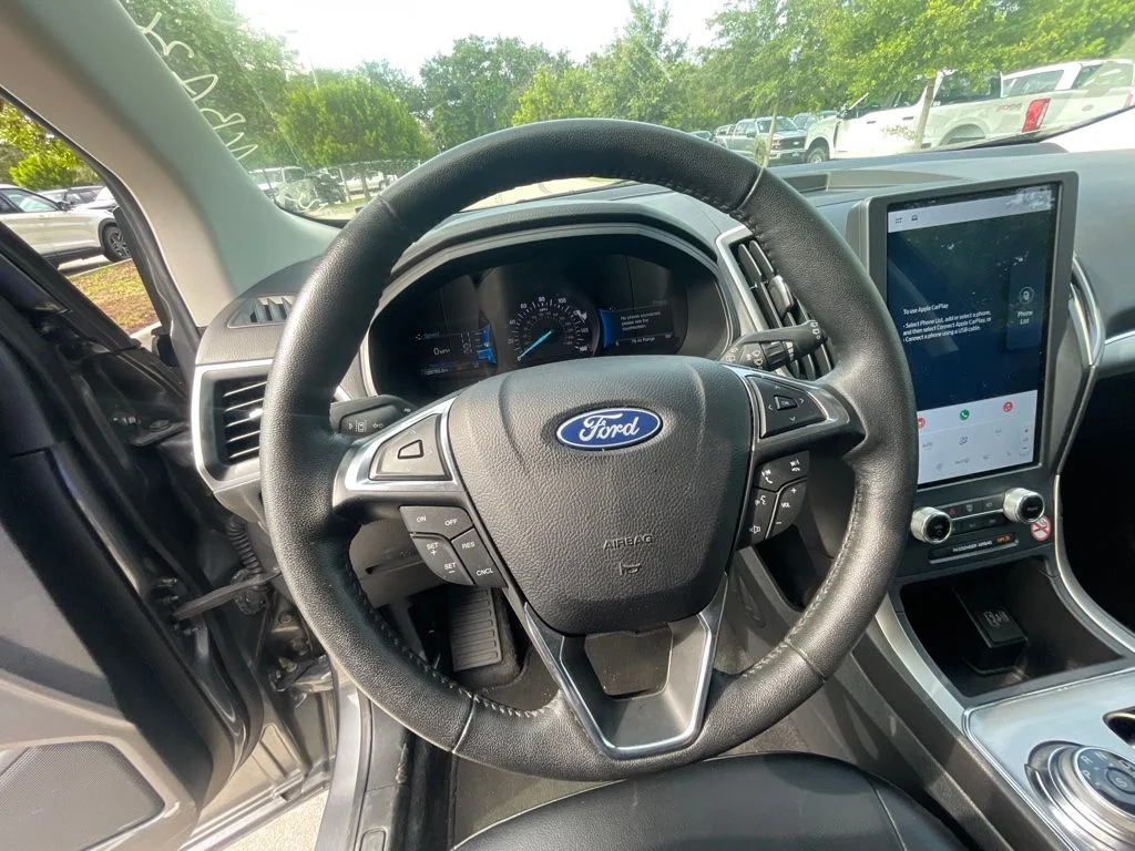 Used 2022 Gray Metallic Ford SEL image 12