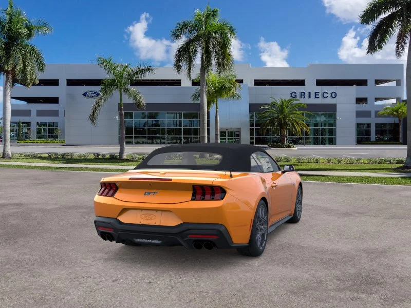 New 2026 Orange Fury Metallic Tri-coat Ford GT Premium Convertible image 8